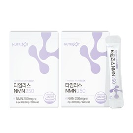 Nutrikit Timeless NMN high-content vegetable NMN 30 packets, 2 packs / 뉴트리킷 타임리스 NMN 고함량 식물성 엔엠엔 30포, 2개