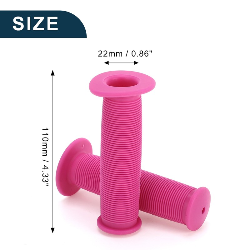 TUCKBOLD Bike Handlebar Grips Covers 110mm Long Lightweight | Bicycle