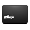 Bargain Max Decals Vintage Truck Silhouette Sticker Decal Notebook Car