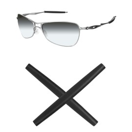 Mryok Replacement Earsocks for Oakley Crosshair S Sunglass - Black