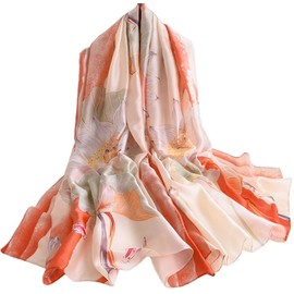 MAIRY Scarves & Scarves for Women Silk Scarves Women's Silk Lightweight Silk Scarf Silk Scarf Neckerchief Scarf Gift Women SD180, M180014