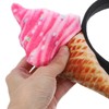 NOLITOY Ice Cream Headband Unisex Adult Food Vendor Ice Cream