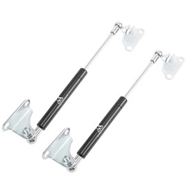X AUTOHAUX 2 x Universal Gas Spring 100 N/22 lbs Gas Spring Damper Tailgate Gas Lift Car Accessories for Motorhome Car Boat 25 cm Black