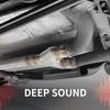 Richeer 3 to 2.5 inch Exhaust Tip Y Pipe, 3"