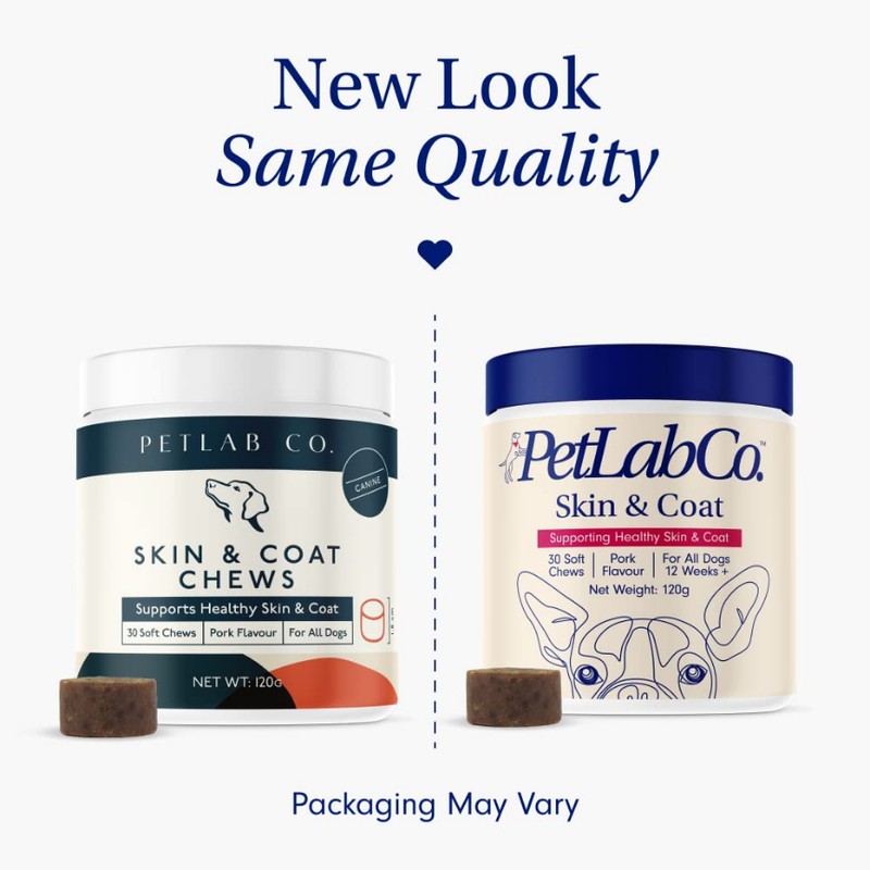 PetLab Co. Skin & Coat Chews - Support A Healthy,