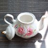 Jomop Teapot Handmade Ceramic Flowers (Rose)