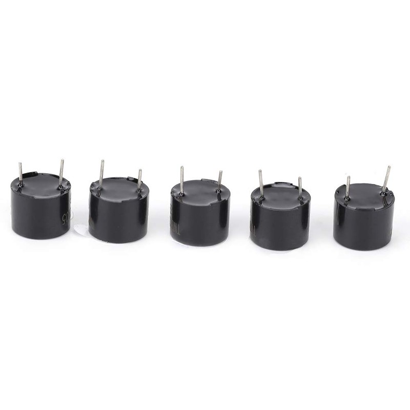 10 Pcs Buzzer 5V Long Sound Electromagnetic Type Buzzer Active