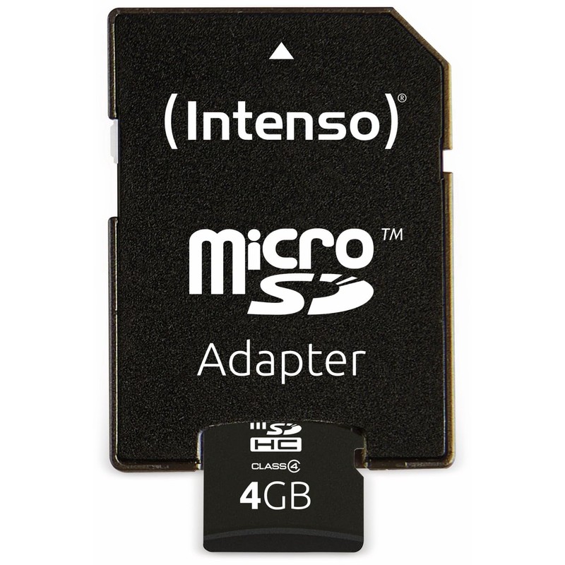Intenso Micro SDHC memory card