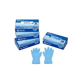 Kokugo Teniifit Nitrile Gloves No. 1000, L Pack of 100