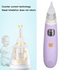 Electronic Infant Nose Aspirator Adjustable Suction Level Music Light Soothe