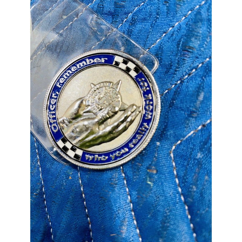 Chicago Police-Chaplain-Police Challenge Coin FR Thomas Nangle Remember Officer