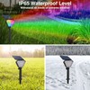 T-SUN Solar Spotlights Solar Landscape Light RGB 16 LED Color
