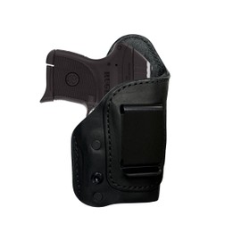 Urban Carry LockLeather IWB Holster for Ruger LCP (LCP II/LCP Max) - Secure & Comfort Hybrid Leather/Polymer Design for 2.8-inch Barrel