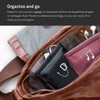 UT Wire Pocket Earbud Earphone Case Pouch Bag Organizer (Dusty