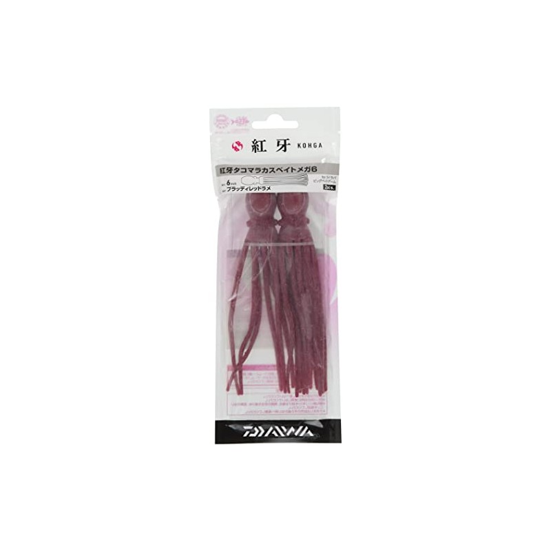 DAIWA Tylava Red Luress Tai Fang Octopus Maracas Bait Mega