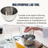 Lab Crucible with V-Shaped Spout Lip Acid and Alkali Resistant
