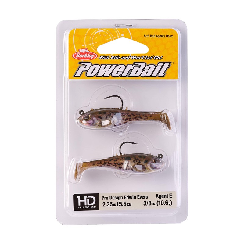 Berkley PowerBait Agent E Fishing Soft Bait, HD Goby, 2