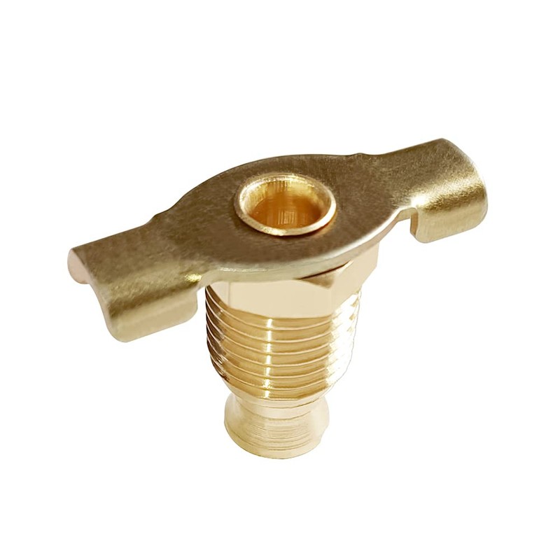 Joywayus 1/2''NPT Male RV Water Heater Replacement Drain Valve Durable