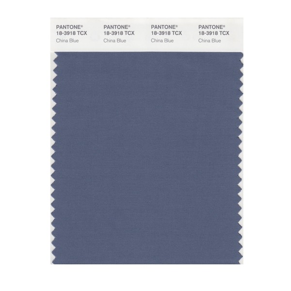 PANTONE Smart 18-3918X Color Swatch Card, China Blue
