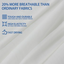 Kooprimit Game Bags Elk, 5-Packs Rolled Game Bags Deer, Reusable & Breathable Big Hunting Meat Bag with Reflective Tags for Elk, Caribou, Deer and Moose, Essential Hunting Accessories, 48inch