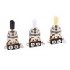 3pcs 3 Way Guitar Toggle Switches Short Straight Switch with
