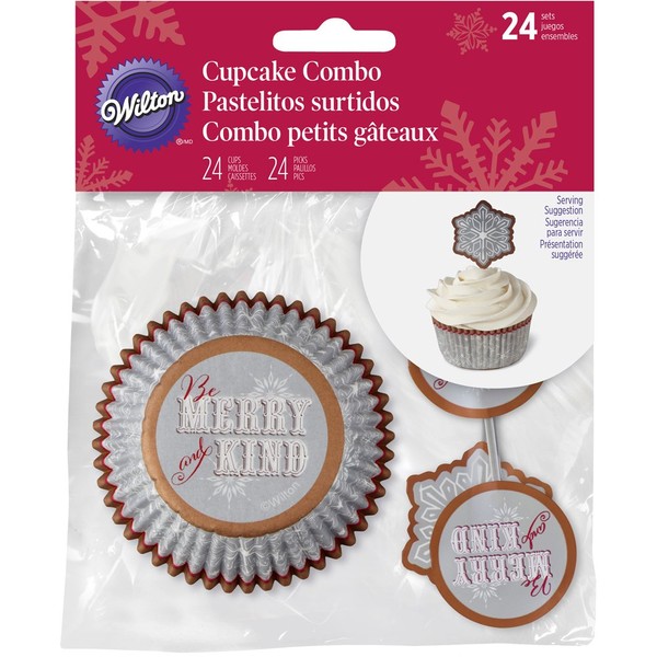 Wilton Snowflake Cupcake Decorating Kit