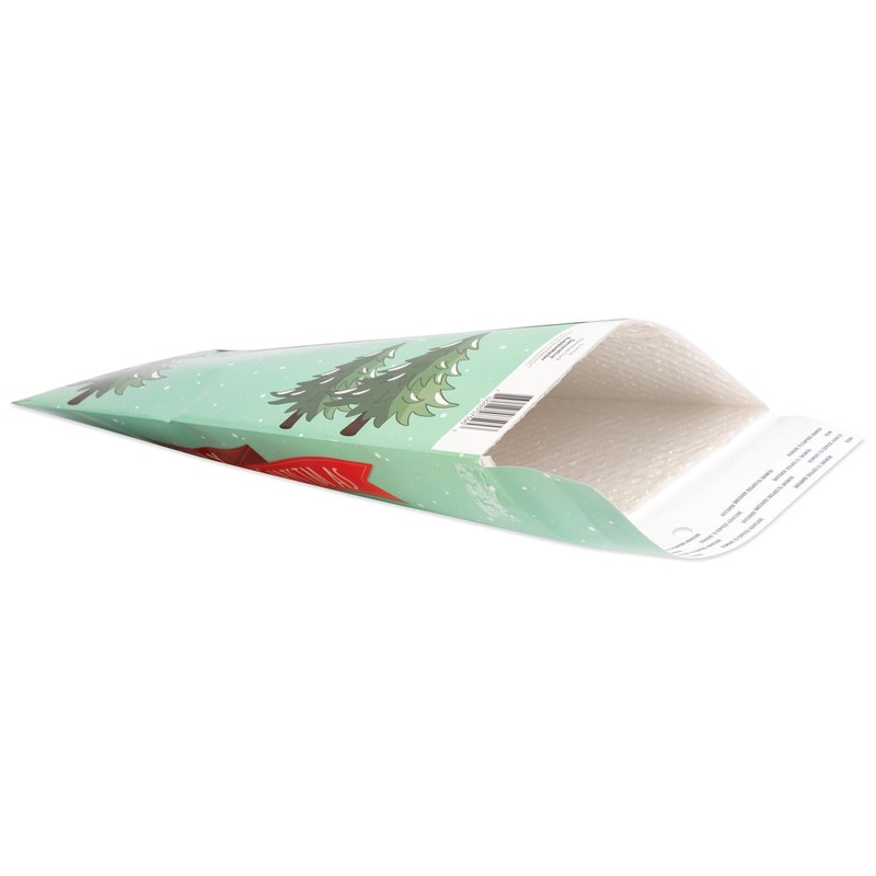 PackRite Holiday Bubble Mailers Christmas Padded Envelopes Self-Sealing Decorative Mailing