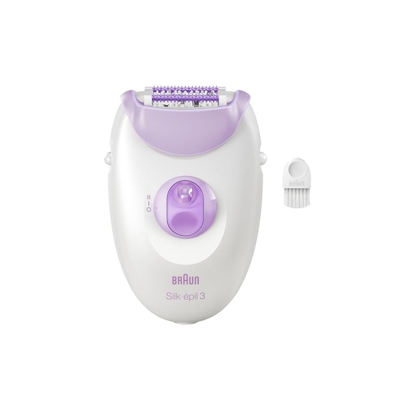 Braun Silk-épil 3, Corded Epilator For Hair Removal, Weeks Of