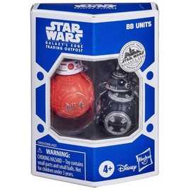 STAR WARS STAR WARS Galaxy's Edge Trading Outpost Depot BB Units Red and Black
