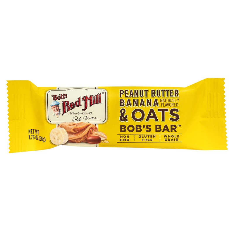 Bob's Red Mill 12pk Peanut Butter Banana & Oats Bar,