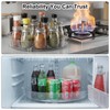 IPENP Vitamin Storage Organizer, 1 Tier 10.3" Rotary Turntable Organizer