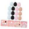 Healeved 15pcs Velour Soft Puff Setting Powder Translucent Mini Makeup