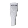 2XU Unisex X COMPRESSION CALF SLEEVES Compression Calf Sleeve White/White