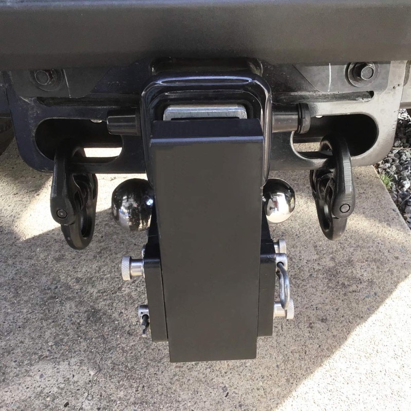 Fivepine 2pc 1/2 inch Tow Hitch Hammer Lock Safety Chain