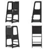 Dream On Me Explora Tower & Step Stool in Black,
