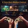 Mytrix Glitter Gradient Pro Controller, for Switch/OLED/Lite Steam Deck, Pro