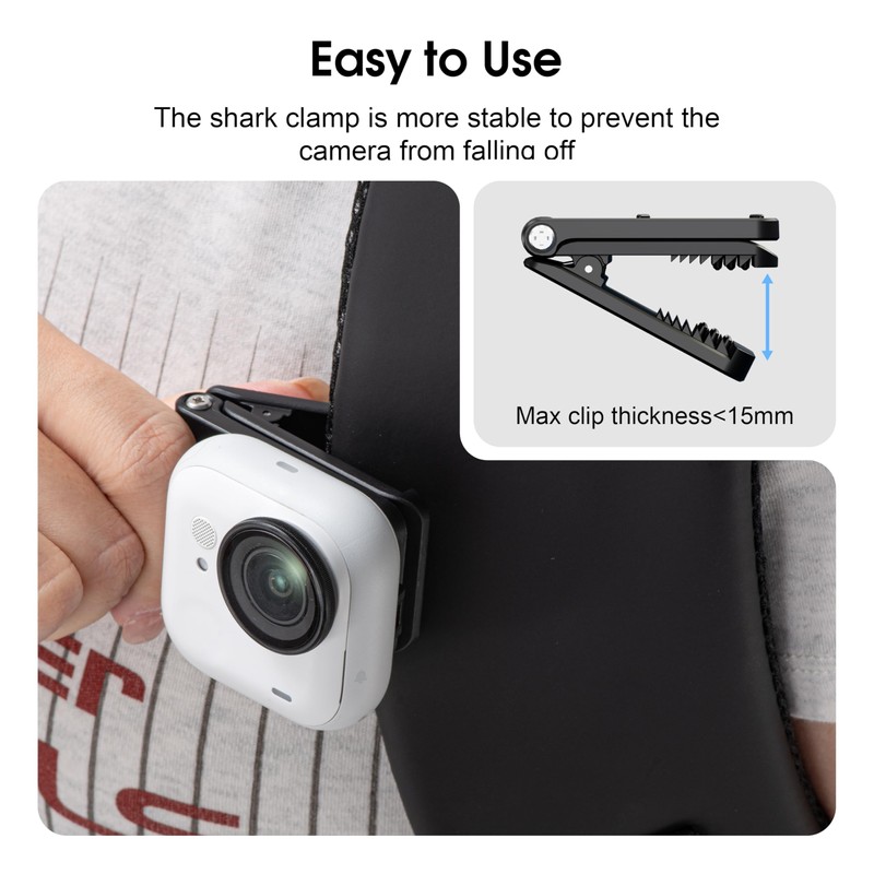 Go Ultra Magnetic Backpack Stand Insta 360 Go Ultra Compatible