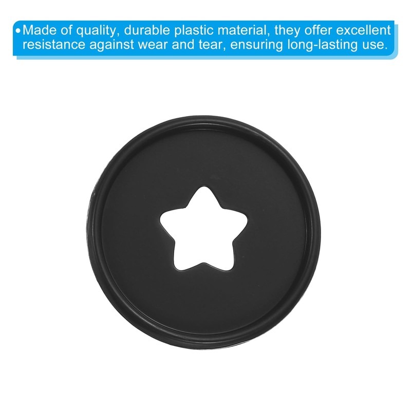 PATIKIL 35mm Plastic Book Binding Discs Set of 11 Disc