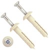 TERF® Nylon Hammer Fixing Mushroom Head Zinc 6.0mm X 60mm