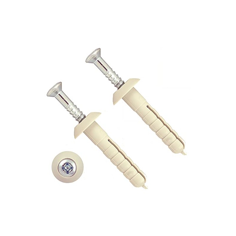 TERF® Nylon Hammer Fixing Mushroom Head Zinc 6.0mm X 60mm