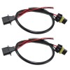 SparkHID New Pair H13 9008 Wire ballast connectors plug HID