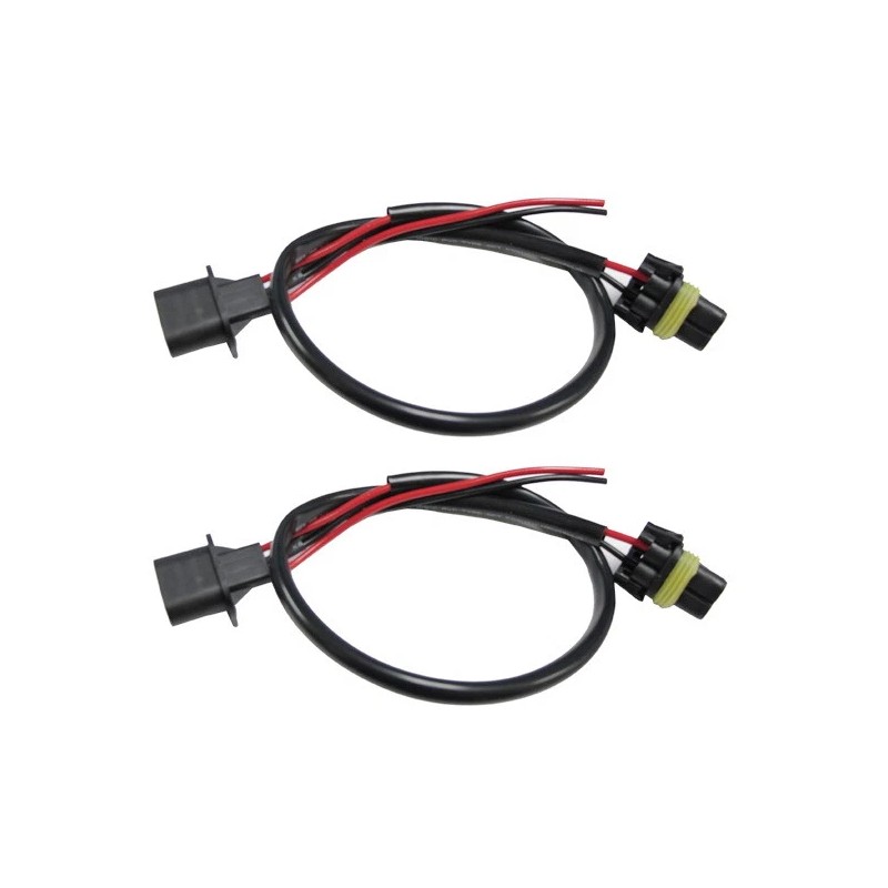 SparkHID New Pair H13 9008 Wire ballast connectors plug HID