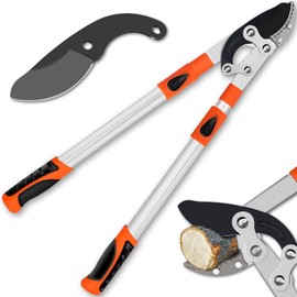 Vevesoas Branch Cutting Scissors, Stretchable, 6-Stage Stretchable, Stretchable Length 27.2 - 40.6 inches (69 - 103 cm), Strong Type, Pruning Shears Cutting Diameter 2.2 inches (55 mm), 1 Blade