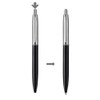 ChaoQ Ballpoint Pen, 3 Pcs Retractable Metal Ballpoint Pens, for