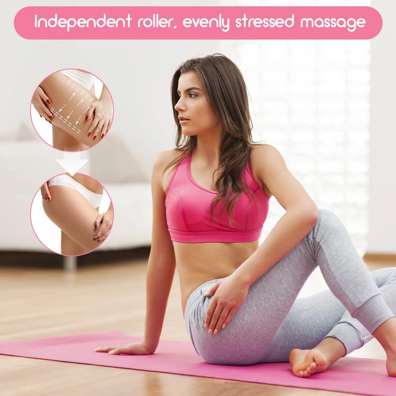 Leg Muscle Massager, Massage Roller Legs, Massage Roller with Handle