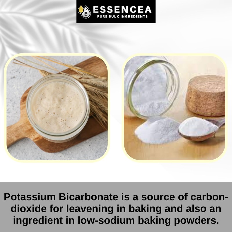 Potassium Bicarbonate 2lb by Essencea Pure Bulk Ingredients | Electrolyte