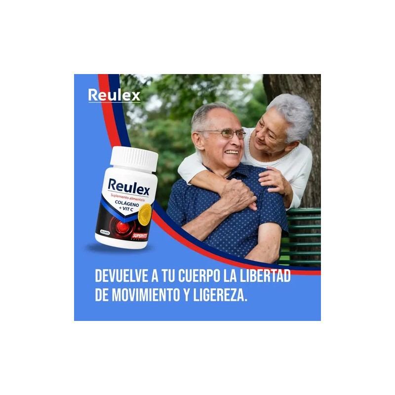 Supervits Suplemento Reulex Msm Y Colageno 20 Capsulas Sin Sabor
