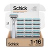 Schick Quattro Titanium for Men With 1 Razor and 16