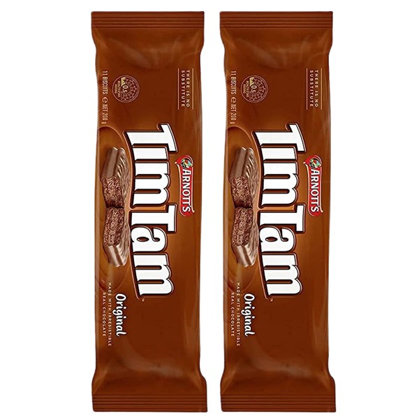 Arnott's Tim Tam | Full Size | Made in Australia | Choose Your Flavor (2 Pack) (Original Chocolate) Thank you for using our service