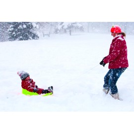 Lime Green Infant Sled